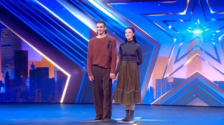 Oekraïens stel ontroert jury en krijgt golden buzzer