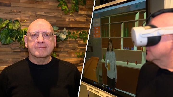 Hendrik leert alcohol tijdens feestdagen weerstaan dankzij VR-bril