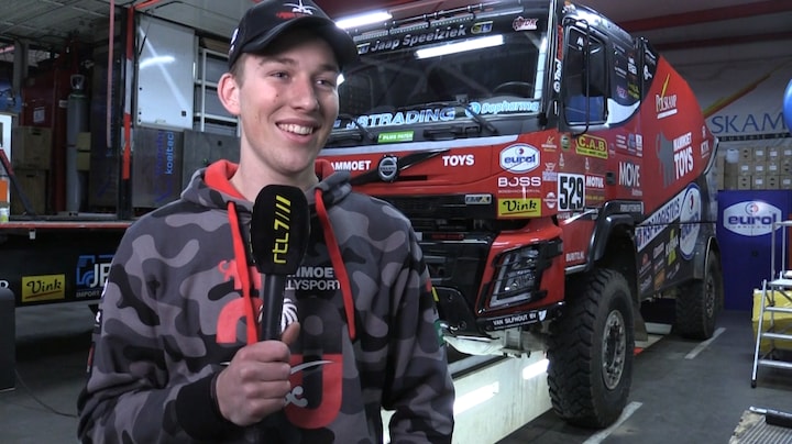 18-jarige Van den Brink debuteert als coureur in Dakar Rally