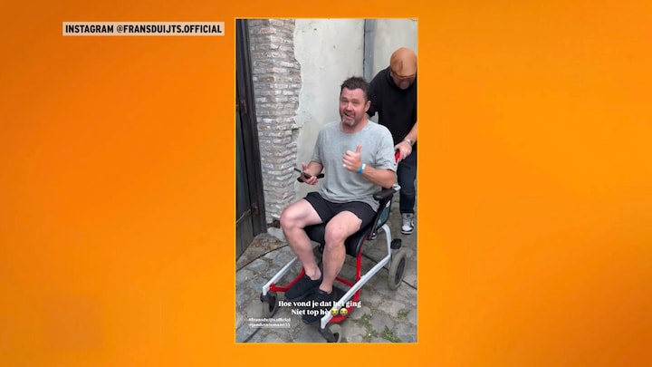 Frans Duijts eindigt in rolstoel na opnames Ter Land, Ter Zee en in de Lucht