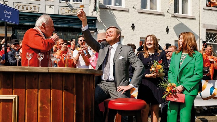 Willem-Alexander genoot van Koningsdag: 'Alsof hij wat op had'