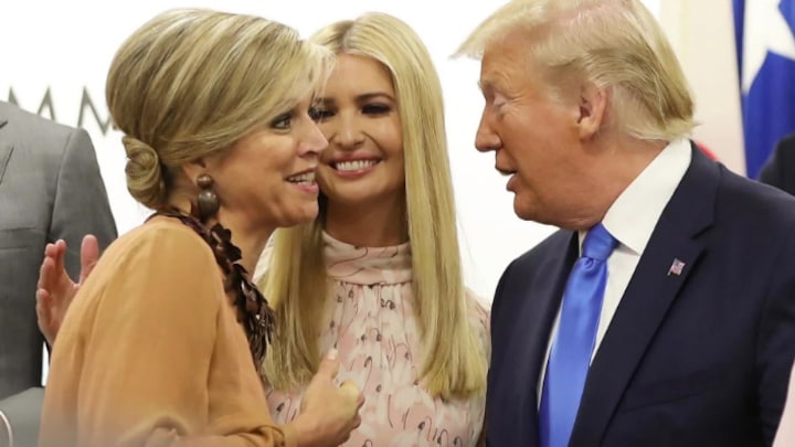 Koning Willem-Alexander en koningin Máxima geven Trump 'royal upgrade' 