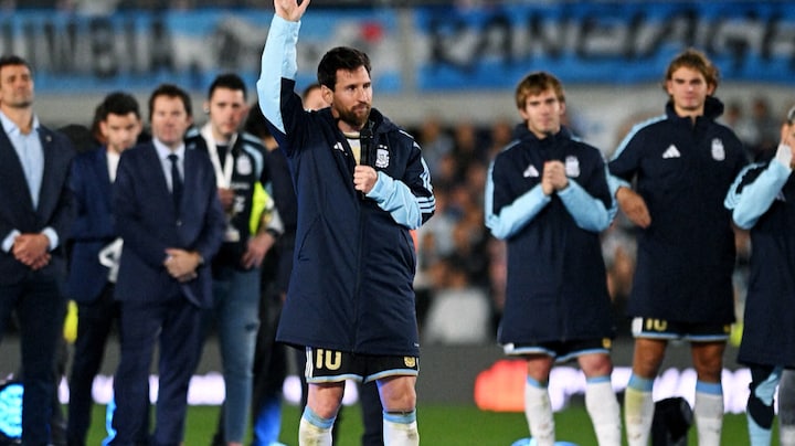 Messi neemt afscheid van Argentinië, dit was zijn laatste interland