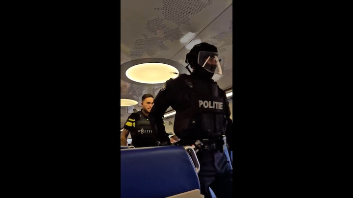 Zoektocht gaat door: zwaar bewapende agenten in de trein