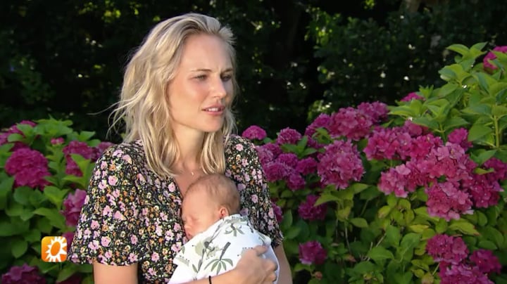 Kimberley Klaver openhartig over te vroeg geboren zoontje