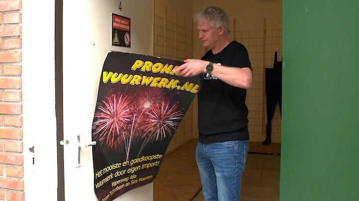 Vuurwerkverbod kost Bart zijn topmaand, compensatie vindt hij veel te laag