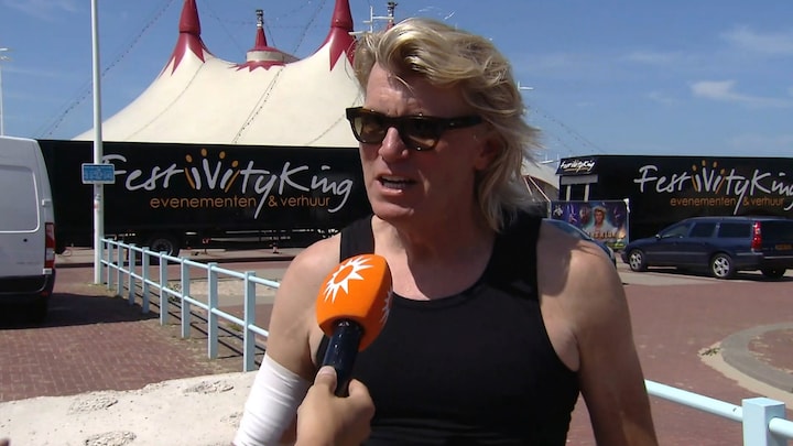 Hans Klok ontkent zwaardincident als PR-stunt te gebruiken