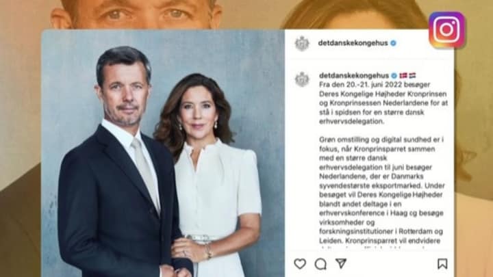 Dít komen kroonprins Frederik en zijn vrouw in Nederland doen