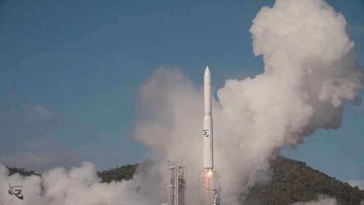 Van korte duur: Australische raket stort na 14 seconden weer ter aarde 