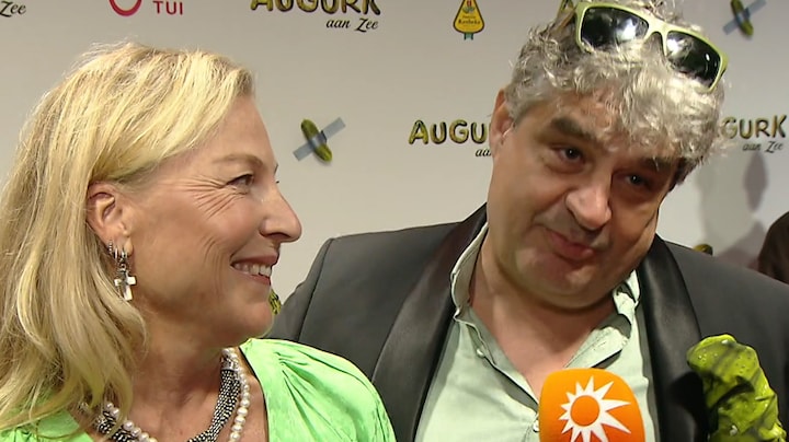 Vrouw Frank Lammers maakt acteerdebuut in nieuwe film Augurk aan Zee: 'Pakje was opwindend'