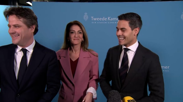 Partijleiders D66, VVD en CDA blij met akkoord, reageren opgelucht