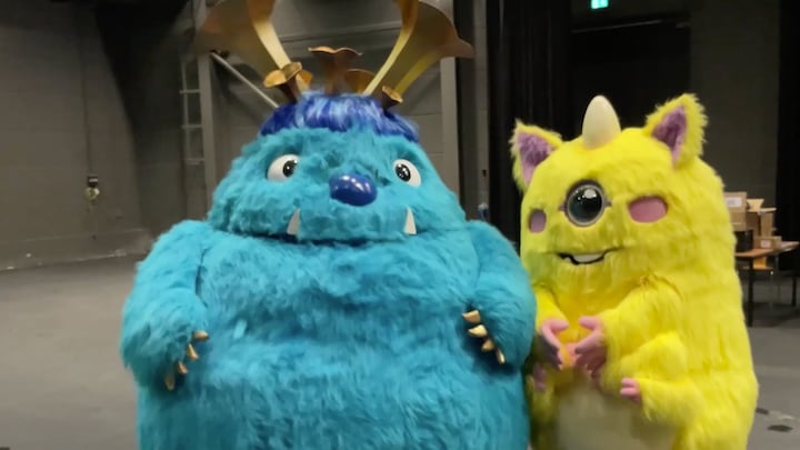 Zó maakten de Monstertjes zich op voor The Masked Singer