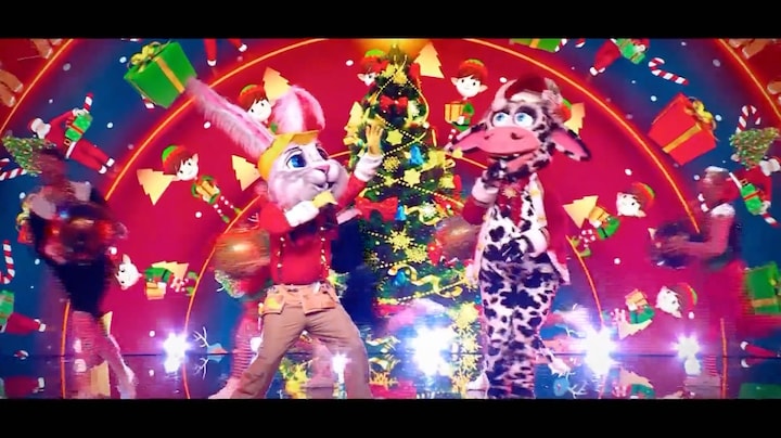 De Beunhaas en De Koe battelen tegen elkaar met 'Jingle Bell Rock' 
