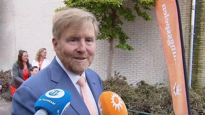 Willem-Alexander kijkt uit naar Koningsdag: 'Wordt mooie dag'