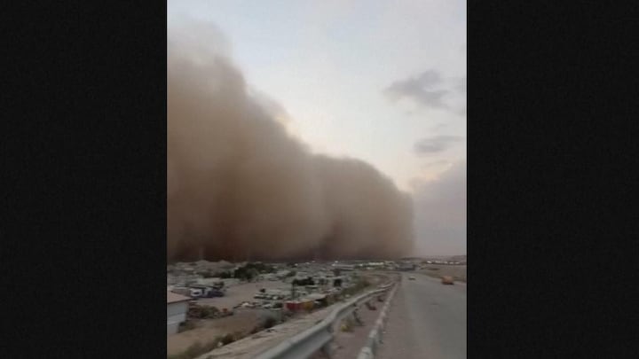 Gigantische zandstorm in Irak: 3700 mensen opgenomen in het ziekenhuis