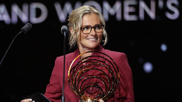 Sarina Wiegman maakt indruk met ontvangstspeech