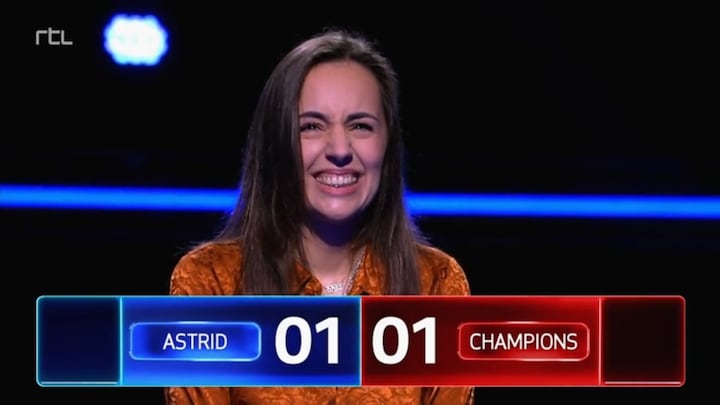 Spannende titanenstrijd tussen Astrid en de Champions