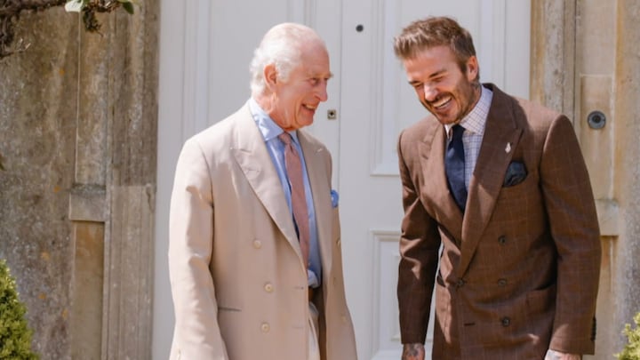 David Beckham heeft bijzondere band met koning Charles