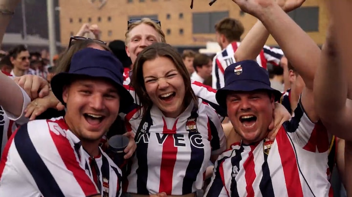 Willem II terug naar Eredivisie, fans uitzinnig: 'Zo verdiend'