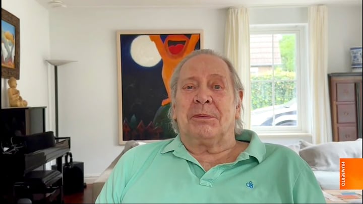 Zanger Rob de Nijs laat van zich horen in videoboodschap