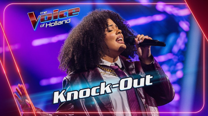 Nicole Laurore zingt ‘Bigger Than The Whole Sky’ tijdens The Knock-outs