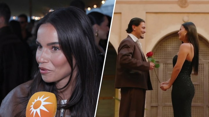 Monica Geuze zag vonken overspringen tussen Diva en Jamie in De Bachelorette: 'Maakt me trots'