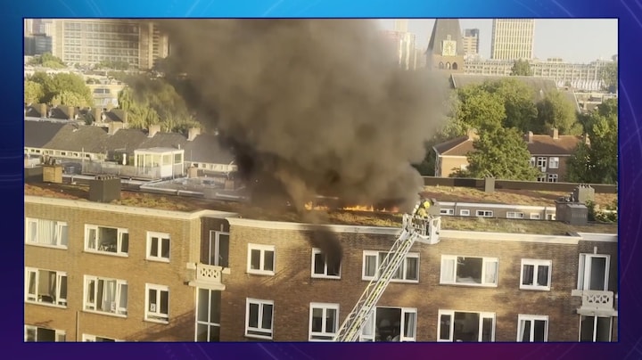 Buren ontdekken brand en slaan alarm: Rookwolk kilometers ver te zien!