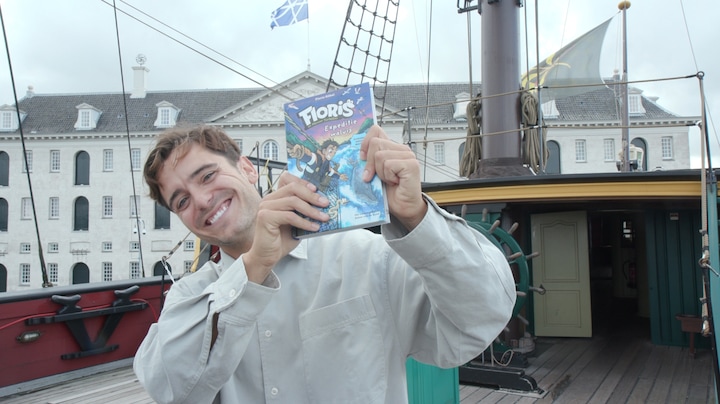 Floris Göbel wil kinderen minder bang maken voor zeeleven