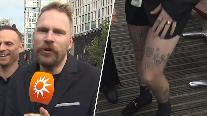 Stefan Jurriëns vergeet broek in aanloop naar Televizier-Ring Gala