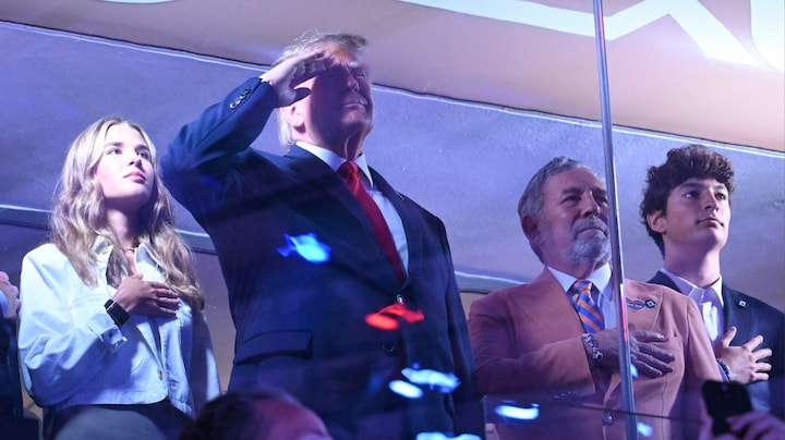 Trump uitgejoeld tijdens volkslied bij NBA-finals in New York