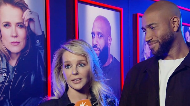 Chantal Janzen en Edson da Graça blij met Freek in TVOH