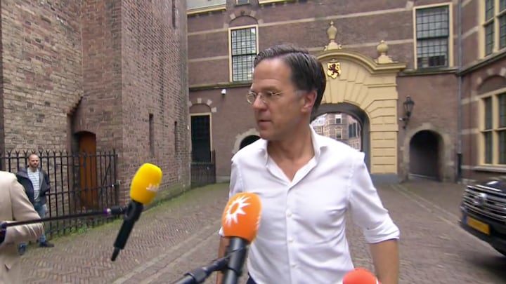 Mark Rutte en ministers reageren op ophef over koning