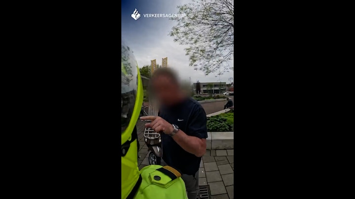 Politieagent deelt beelden van confrontatie met soeverein