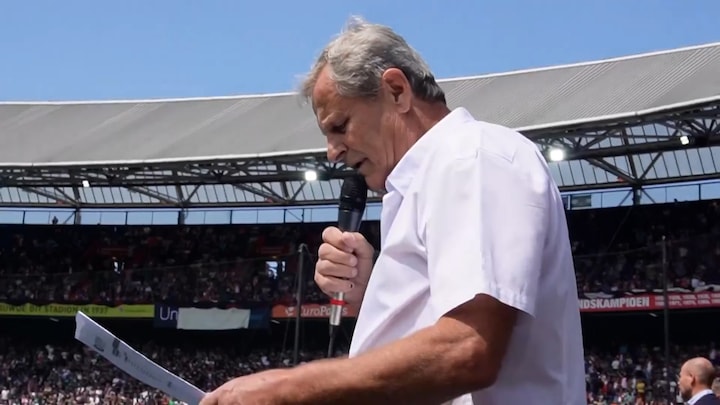 Jarenlang stadionstem van Feyenoord, nu stopt Peter Houtman door alzheimer