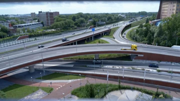 Mensen regelmatig uit de bocht op Groningse ringweg: 'Zag het misgaan' 