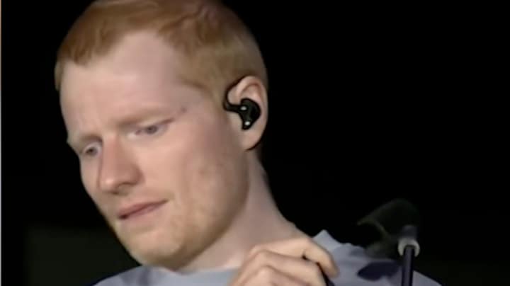 Ed Sheeran in tranen vanwege gedwongen politiek statement