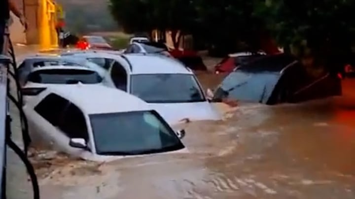 '¡Madre mía!', restant orkaan raast over het oosten van Spanje