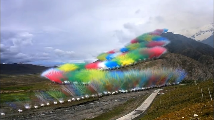 Kritiek op Arc'teryx vanwege promotiestunt met vuurwerk in Tibet
