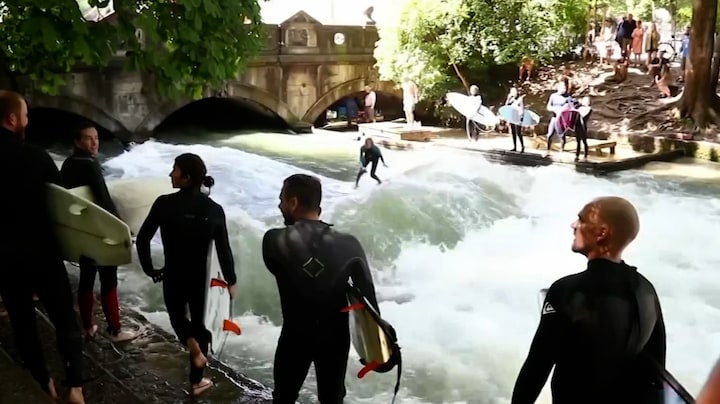 München zonder iconische surfgolf: 'Stukje ziel van de stad is weg'