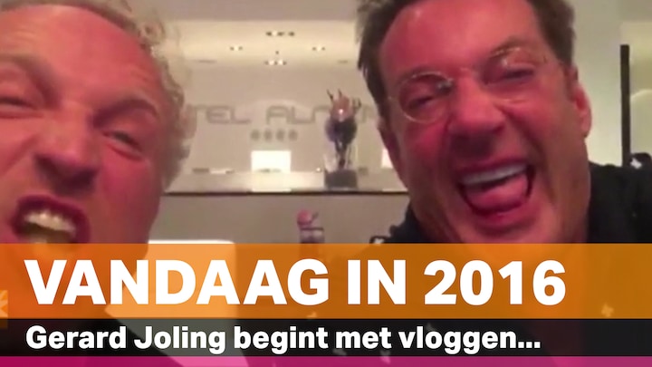 Vandaag in 2016: Joling begint met vloggen