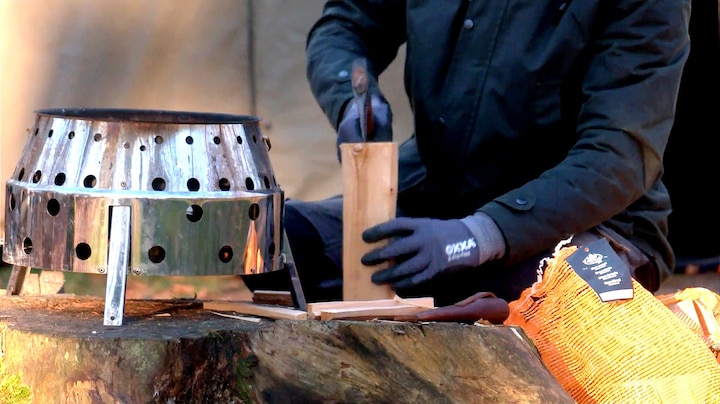 Met kerst op de wintercamping: 'Kouder dan verwacht' 