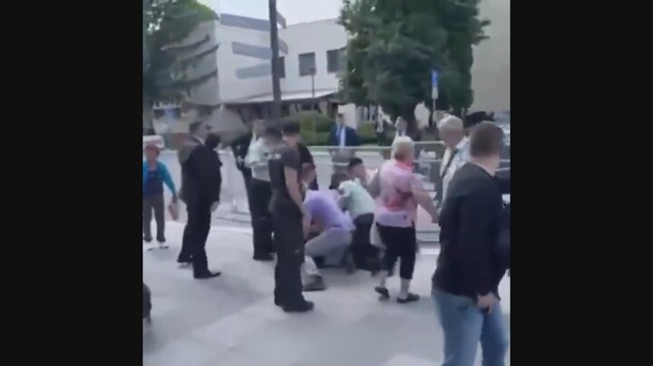 In beeld: mogelijke schutter premier Fico aangehouden