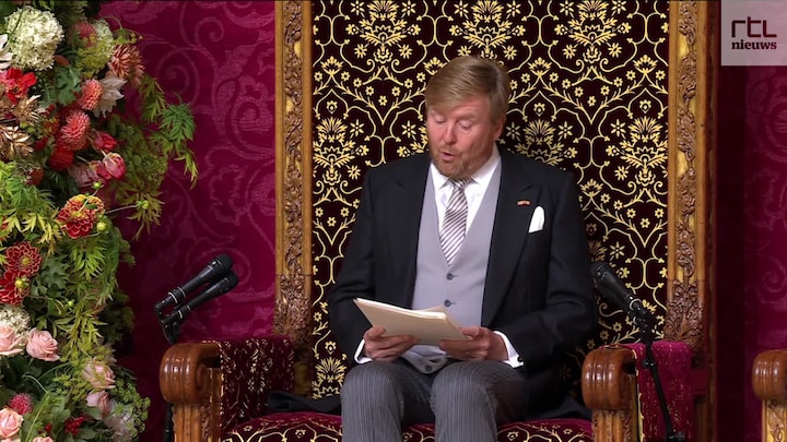 Koning Willem-Alexander: 'Overheid heeft mensen onrecht aangedaan'