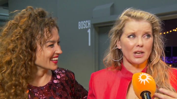 Katja Schuurman en Babette van Veen terug op podium: 'Gutste van zweet'
