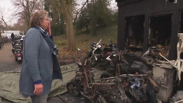 In 112 Vandaag: Bloemenkraam van Elly volledig verwoest door brand 