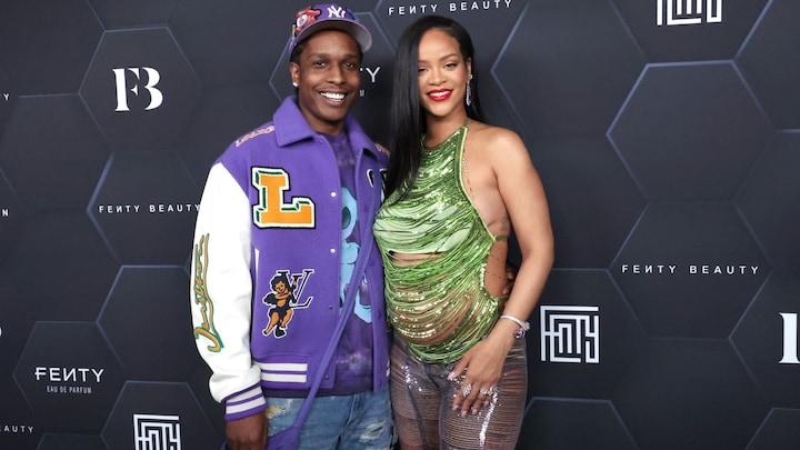 Zwangere Rihanna blijft na aanhouding A$AP Rocky kalm voor baby