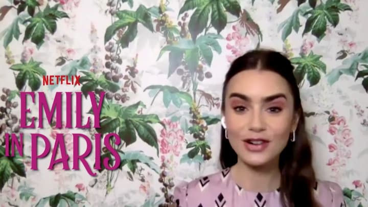 Lily Collins: 'Emily in Paris komt op een perfect moment uit'