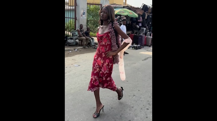 Model Rachel (22) begon haar carriére op de straten van Nigeria