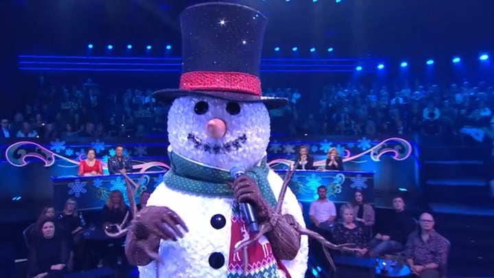 Sneeuwpop verrast met totaal andere stem