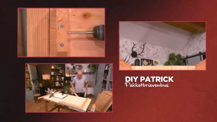 DIY met Patrick: Zo maak je zelf een pakketbrievenbus
